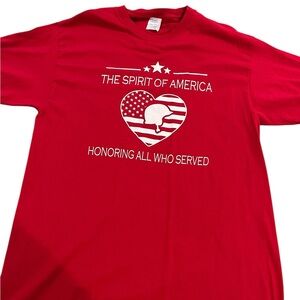 Port Authority Red Short Sleeve Tee